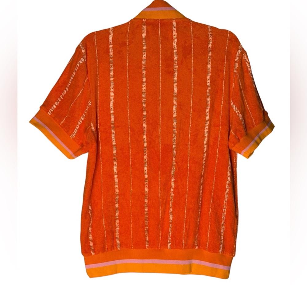 Tombolo x Vasquiat Parrot El pájaro Cubano Organic Cotton Terry Shirt Small NWT - Picture 2 of 6